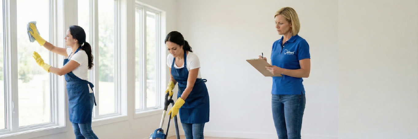 The ultimate checklist what AllSet’s Deep Clean includes
