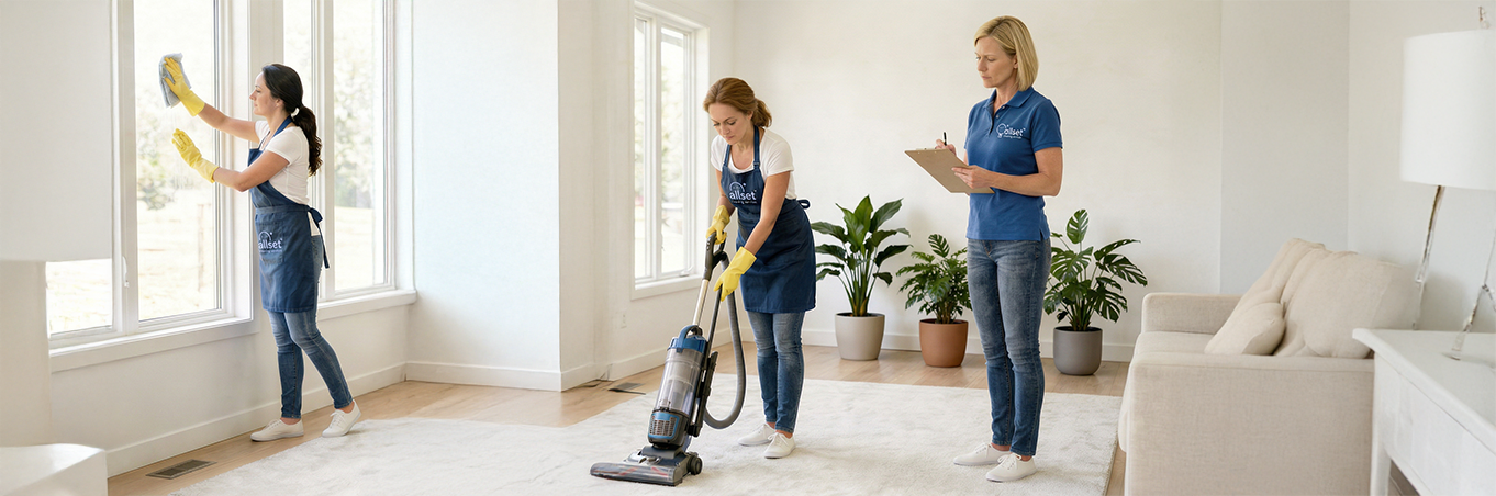 The ultimate checklist what AllSet’s Deep Clean includes 2
